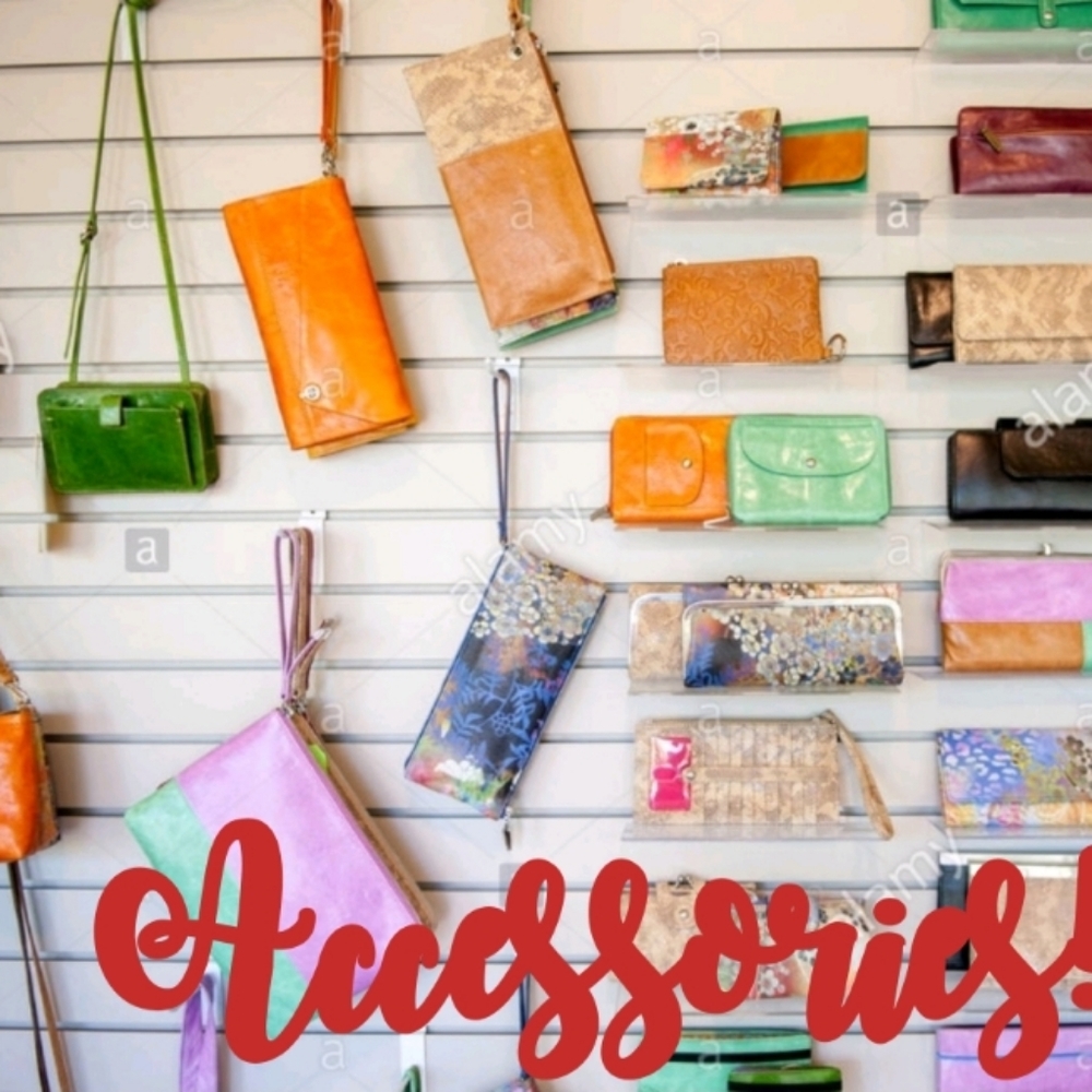 Purses, wallets, jewelry & more!